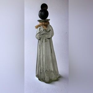 Jan Barboglio ANGEL-ITO BENDITO Forged Glass Decanter Mouth Blown 13”